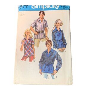 Simplicity Misses Shirt Sewing Pattern sz 12 5711